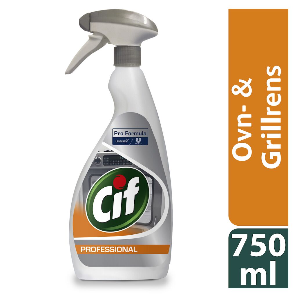 Cif Professional Oven & Grill Cleaner 6x0.75L - Ovn- og grillrens